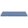 Foldable Gymnastics Mat, 180 x 80 x 5 cm, Light Blue