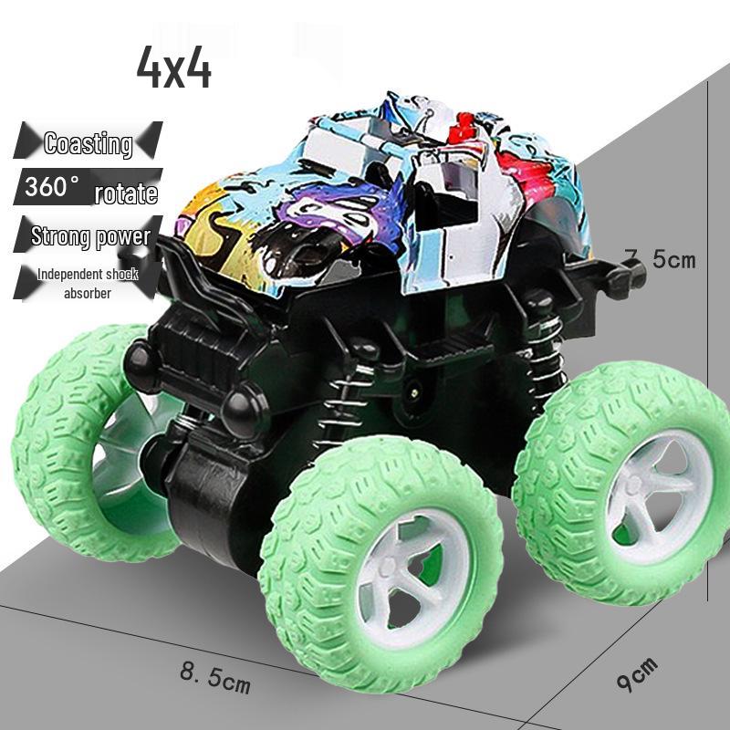 Children's Inertial Off-Road Toy Car: Durable Four-Wheel Drive Model