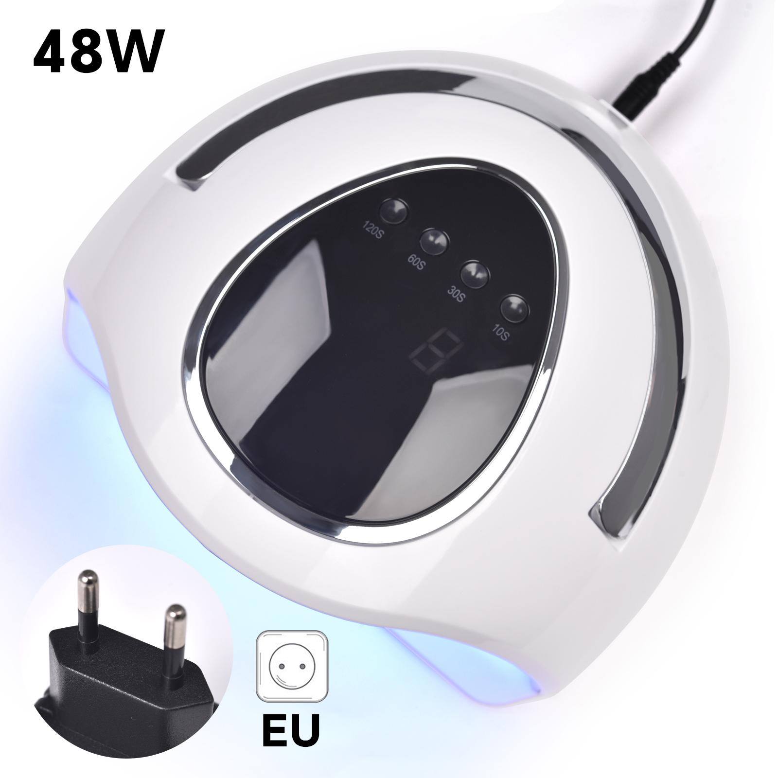 

УФ-светодиодная лампа для ногтей, 36 лампочек, профессиональная сушилка для ногтей, для отверждения лака, маникюрная лампа, УФ-светильник с регулируемой настройкой таймера