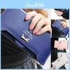 Elegant Fashion Lady Women Leather Clutch Purse With Long Zip Card Holder Case Wallet Handbag