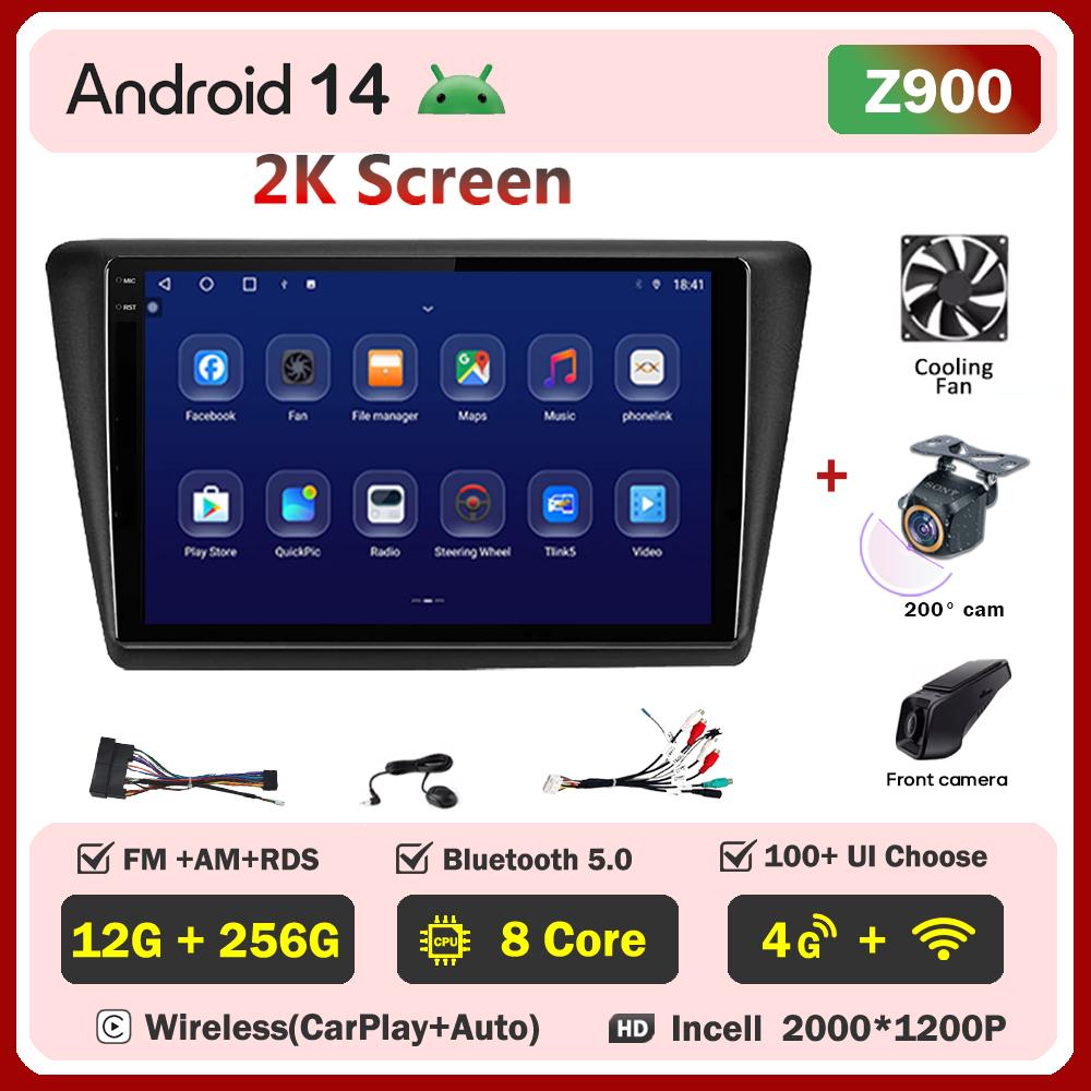 Pentru Skoda Rapid NH3 NH1 2012-2020 Player Radio Auto Mașină Carplay Ecran Autoradio Mirror Link Touch Screen Sisteme Inteligente Auto