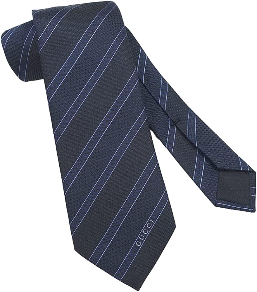Gucci ALISE 8cm Navy Men s Tie, AA30F, Wide,