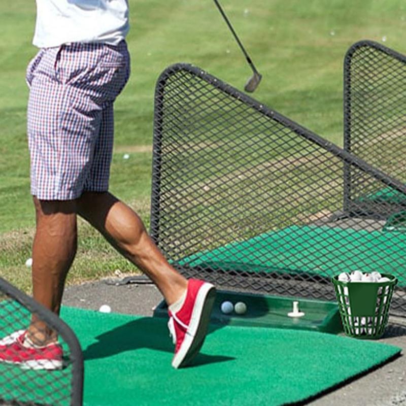 Golf Ball Pickers Basket Holds 50 Balls Golf Ball Container with Handle For Easy Practice On Course Or Backyard