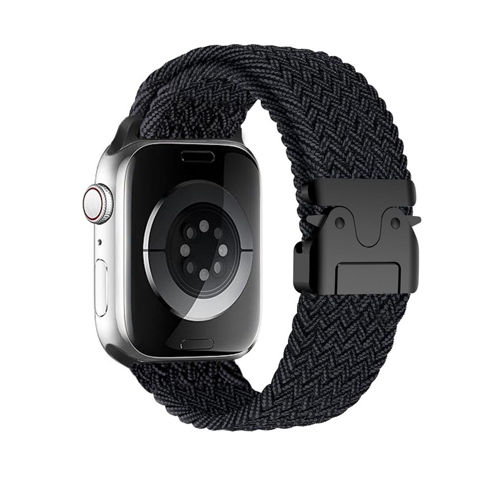 Apple Watch Parachute Buckle Nylon Braided Loop Strap