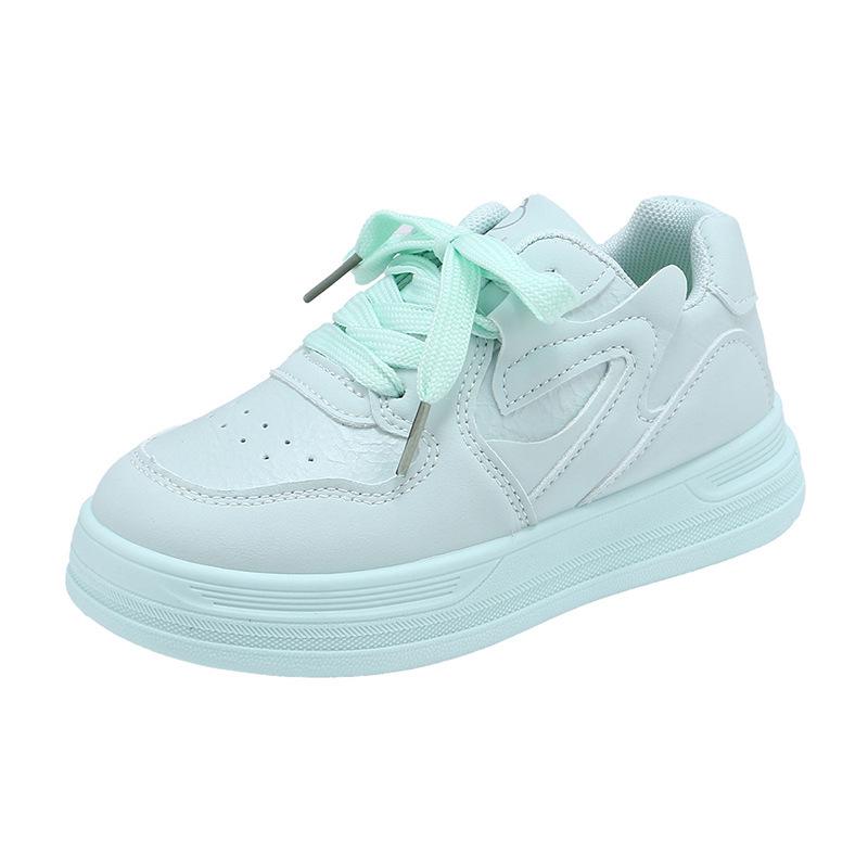 Niche 2025 Trendy Women's Thick-Soled White Skate Shoes - Versatile Casual for Spring & Autumn