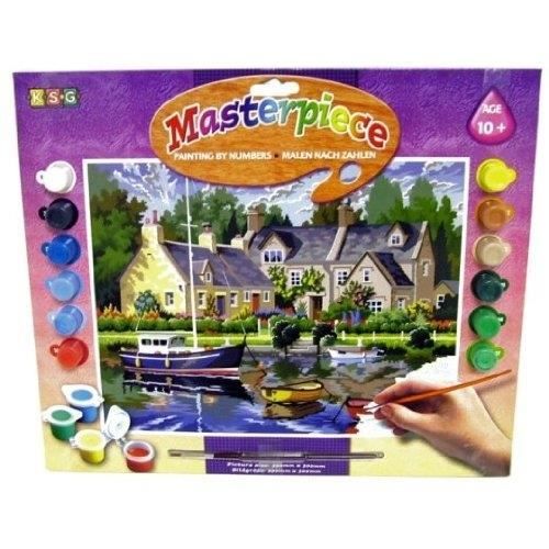 Color by Number - KSG - Senior - Still Waters - Multicolor - Mixed - 14 Years and Over