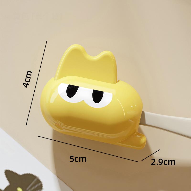 

Портативные Зажимы-Крышки для Головки Зубной Щетки Кошка Пластиковые Пылезащитные Защитные Колпачки от Микробов для Путешествий, Походов, Кемпинга, Ванной Комнаты жёлтый