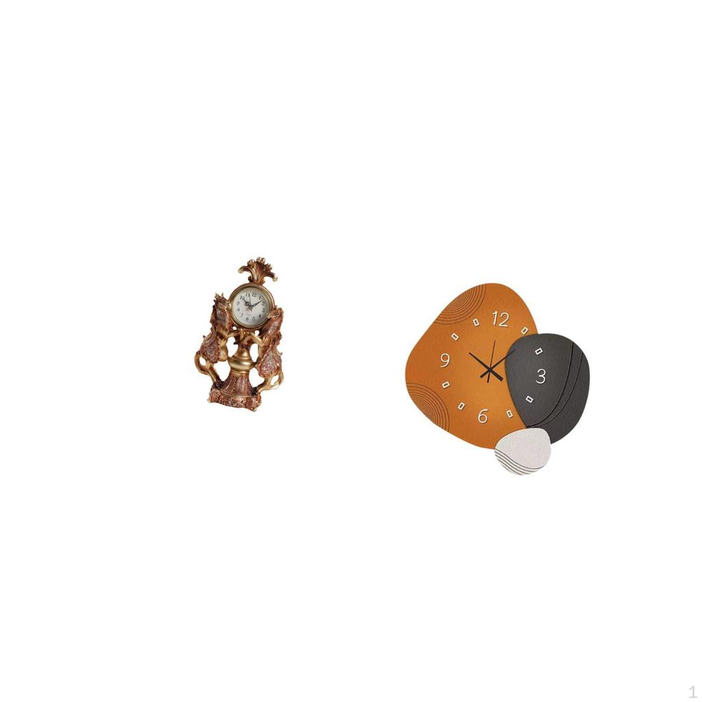 Equestrian Timepiece Sculpture for Home Office Living Room Bedroom Modern Decorative Animal And Wall