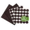 COVERCORNER Furniture Protection Pads, 52-Piece Set, Floor Protection, Anti-Scratch Felt Kit, Popular Furniture Protection, Scratch Prevention, Soundp