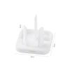 50pcs Solid Color Child Switch Socket Protector Safety Power Socket Cover  Home Electrical Safety