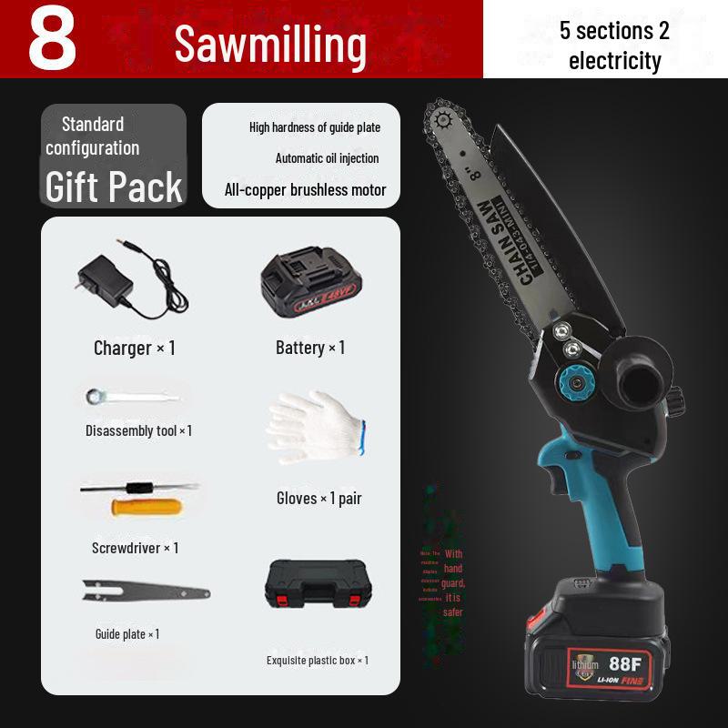 

Профессиональная электрическая цепная пила с сертификацией CE, ручным бесщеточным двигателем, идеально подходит для лесозаготовок на открытом воздухе и садоводства.