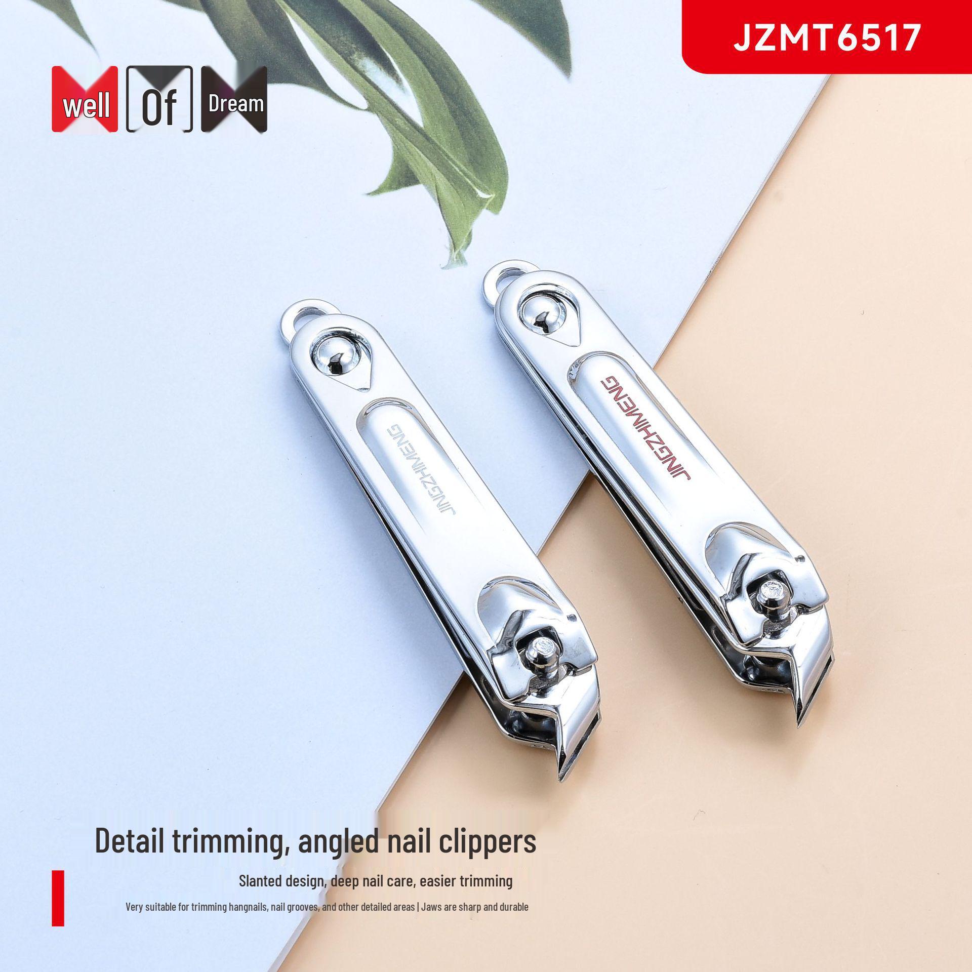 Jindajing Dream Portable Slanted Nail Clippers & Manicure Tool Set