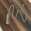 Fashionable Comb Pendant Necklace Sturdy Styling Charm Jewelry Accessory for Trendy Hairstyles Casual Decoration