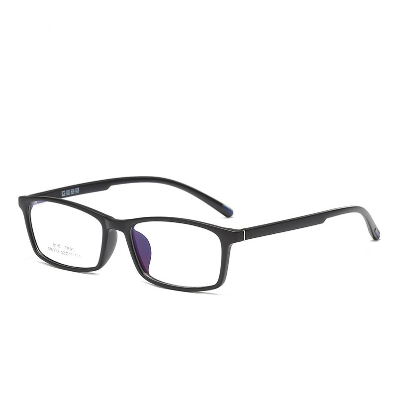 Hyperelastizität Teenager Korrektionsbrille für Kurzsichtige Quadratisch Kinder Optische Brille 0 -0.5 -0.75 Bis -6.0