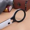 LED Light Handheld  Magnifier Lens Magnifying Glass Pocket   Reading