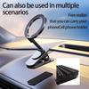 N52 Magnetic Phone Holder 360° Rotation Car Folder Cellphone Stand Clip for Magsafe IPhone 16 15 14 13 12 Self Adhesive Mount