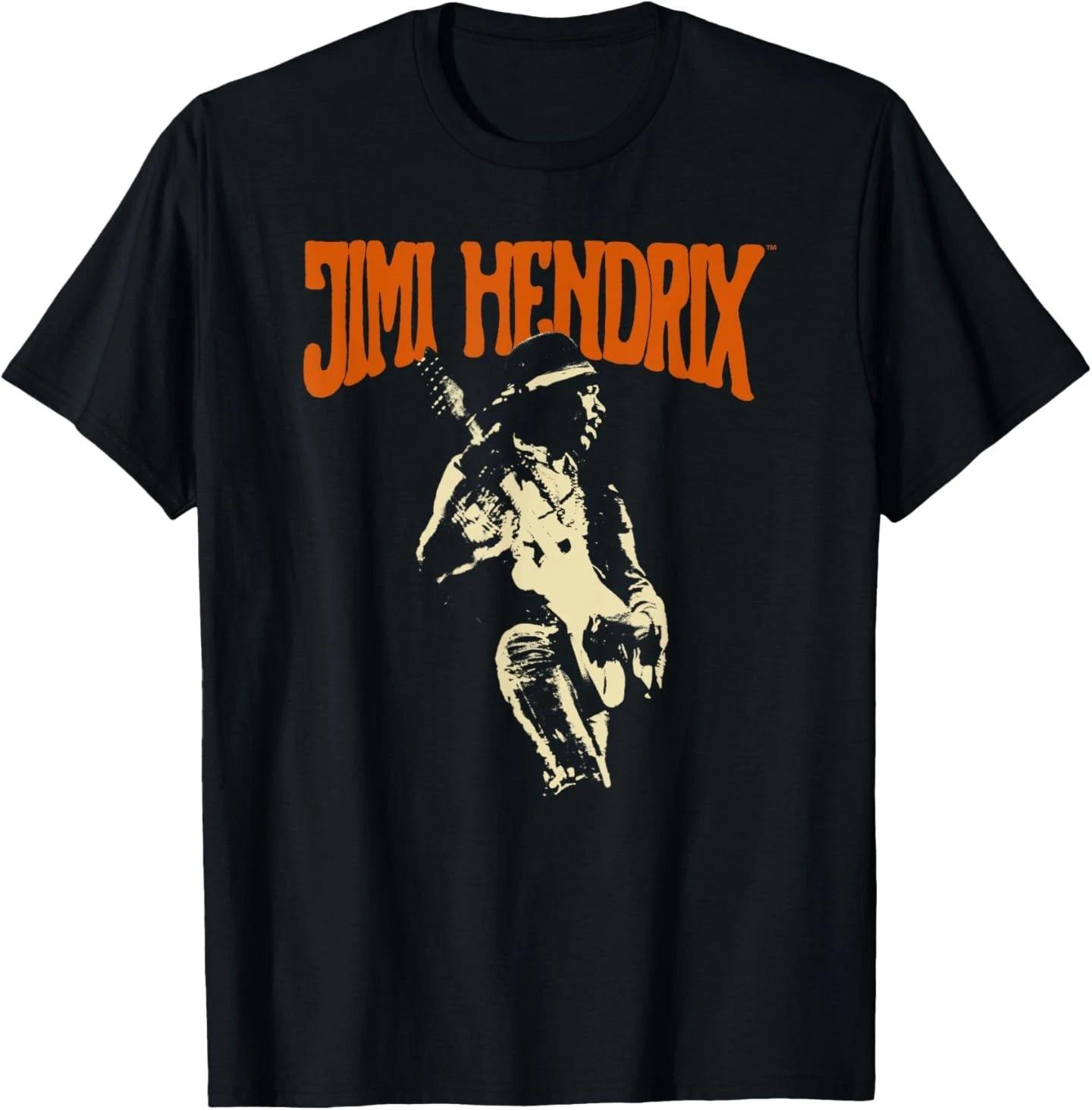 

Jimi Hendrix Guitar T-Shirt L