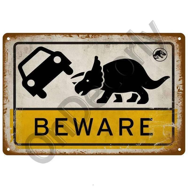 Retro Warning Danger Vintage Tin Sign Poster Metal Plate For Garage Home Man Cave Wall Decor Art Pubs Plaque Caution 26T0104 26T0104