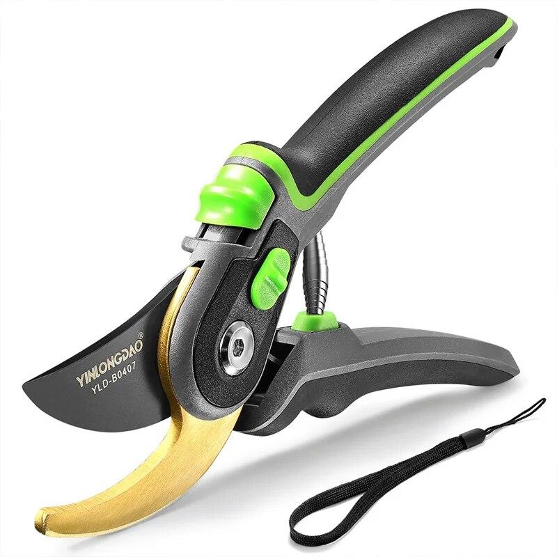 Garden Pruner Shears SK5 Blade Pruning Scissors for Bonsai Fruit Trees Flowers Branches Garden Pruners