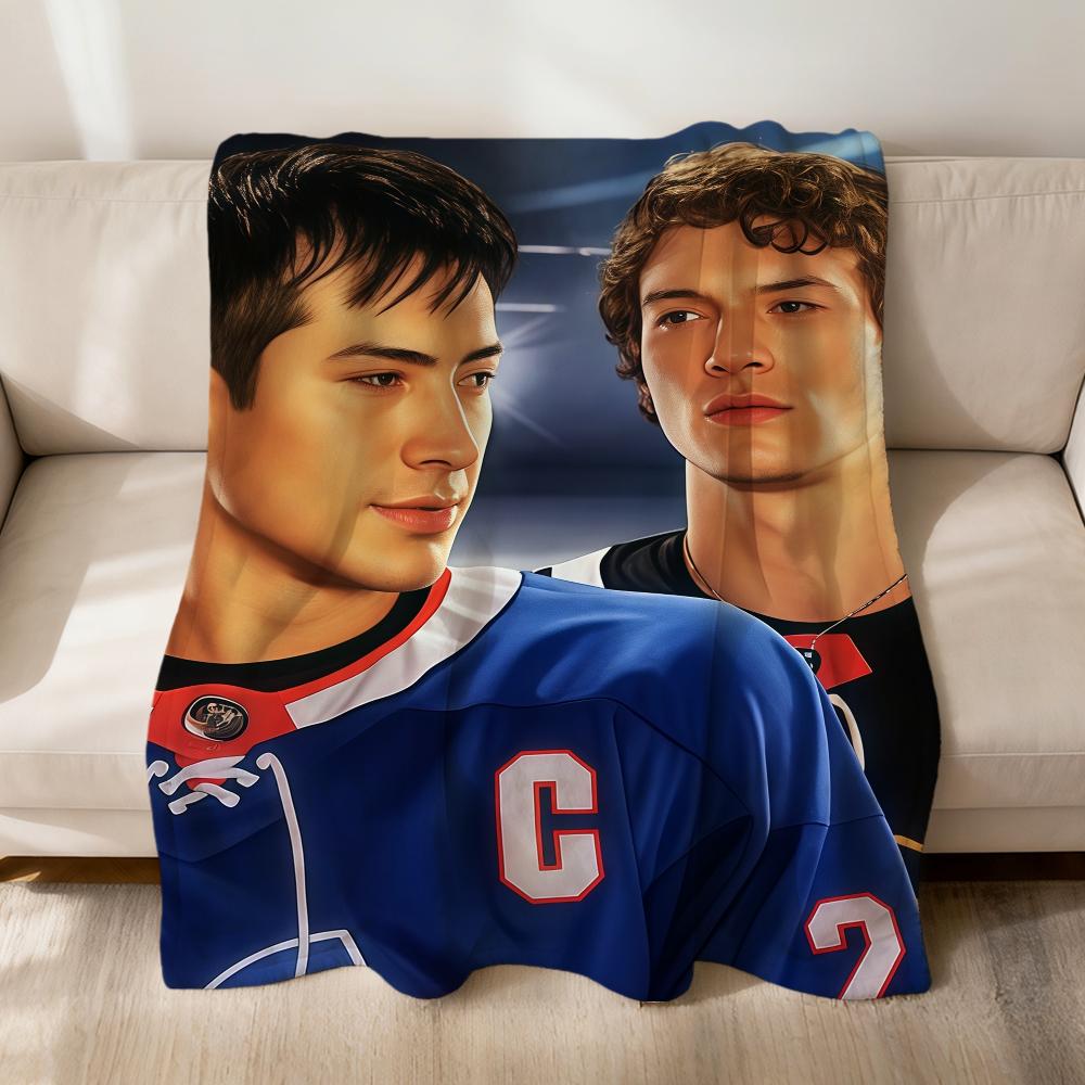Vintage TV series h-heated rivalry Shane Ilya Flannel soft warm plush blanket sofa living room pet hogar bed home Car portable