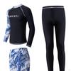 Men Long Sleeve Swimsuit Stretch Swim Trunks for Snorkeling Spearfishing Summer