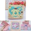 Super Cute Pu Leather Cartoon Wallet With Button Closure For Kids And Adults