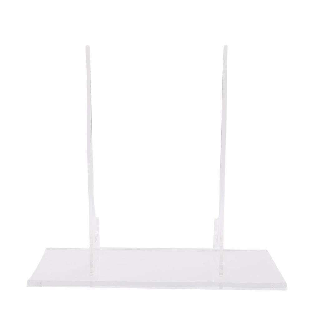 Acrylic Plate Holder Clear Plate Display Stand for Book Decorative Plaque Photo Platter Tabletop Art  