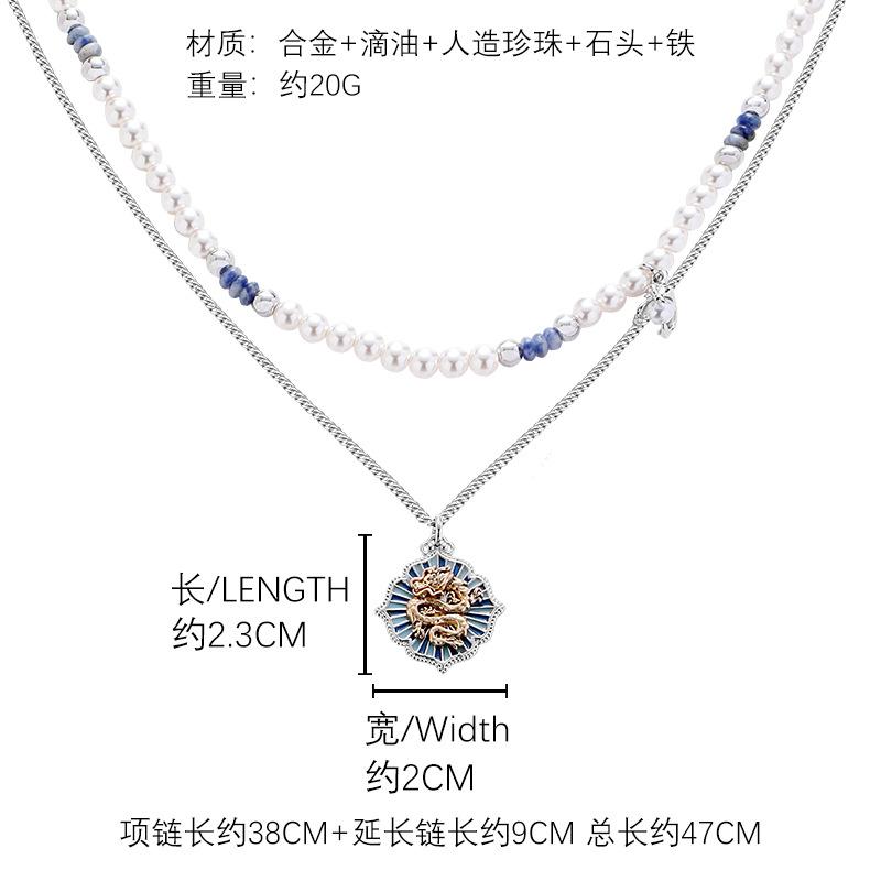 Серьги из серебра 925 пробы Новые Китайские Серьги Ретро Серьги с Китайским Драконом Персонализированные Серьги в Китайском Стиле