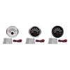 52mm Waterproof Oil Pressure Gauge Meter 0-30Bar 0-435Psi with Red Backlight for 12V 24V Truck Yacht Car Boat Universal