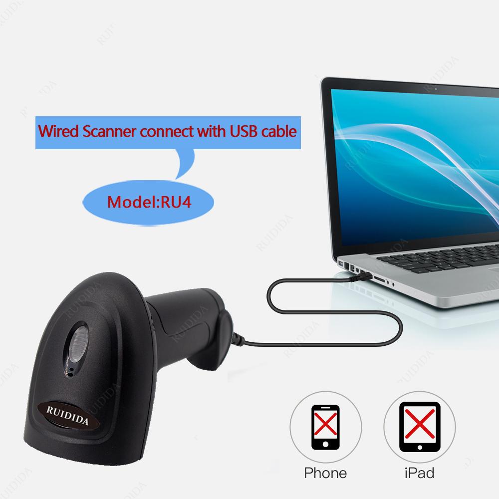 Skaner kodów kreskowych 1D 2D Przewodowy lub Bezprzewodowy lub Bluetooth Czytnik kodów kreskowych kod qr kod Datamatrix kod PDF417 Skaner ręczny