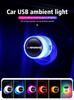 Car USB LED Atmosphere Portable Auto Ambient Decorative Accessories For BMW E46 E90 E60 F10 E39 F30 E36 E87 E90 E30 E53 F31 E92