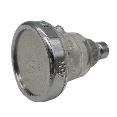 1PC 8cm Panel Overhead Shower Head Filter Element Triple Function 1PC ABS Electroplated Adjustable Booster Head