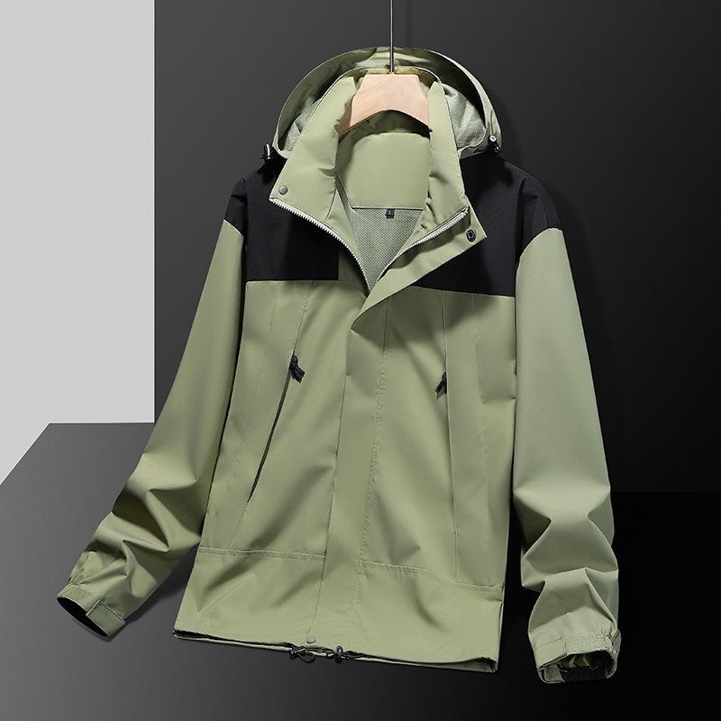 Men’s 2024 Casual Hooded Outdoor Sports Jacket for Youth