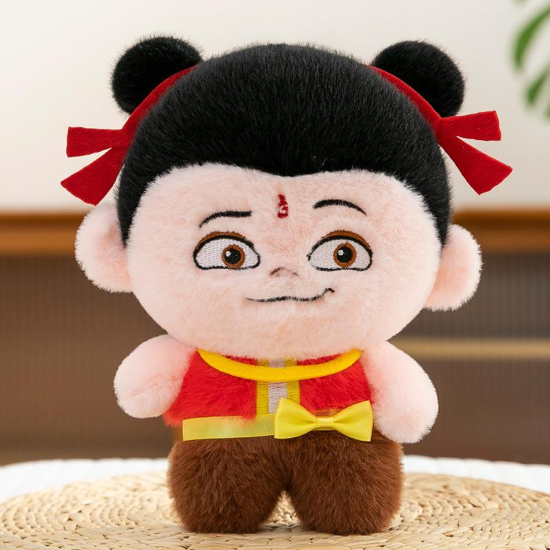 

8 дюймов Не Чжа 2 Не Чжа: Серия Ребенок-демон наводит беспорядок Плюшевая игрушка Детская игрушка Украшение комнаты Кукла Коллекционный подарок as the picture