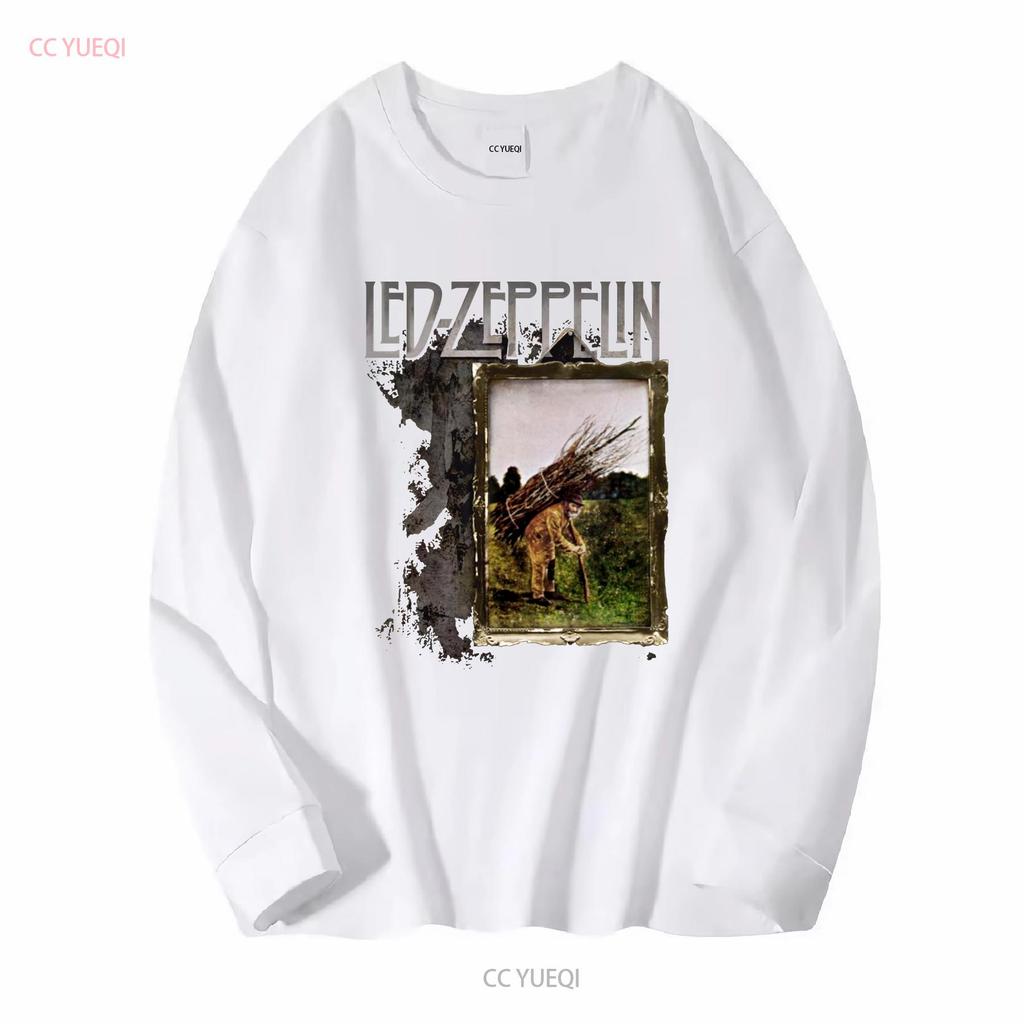 Led Zeppel N T Shirt Fan S 3XL Vintage Washed Fashion Soft Casual Slightly Comfortable Homme Unisex Stylish