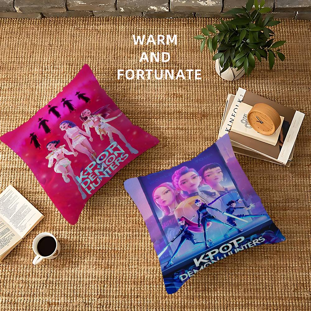 Popular KPop movie D-demon H-hunters Pillowcases Home Bedding Decorative Pillow Cover Wedding Super Soft Pillow Case