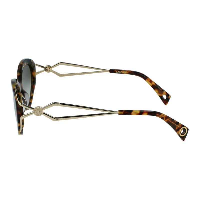 Lanvin Original design acetate irregular sunglasses women's purple LNV618S-213