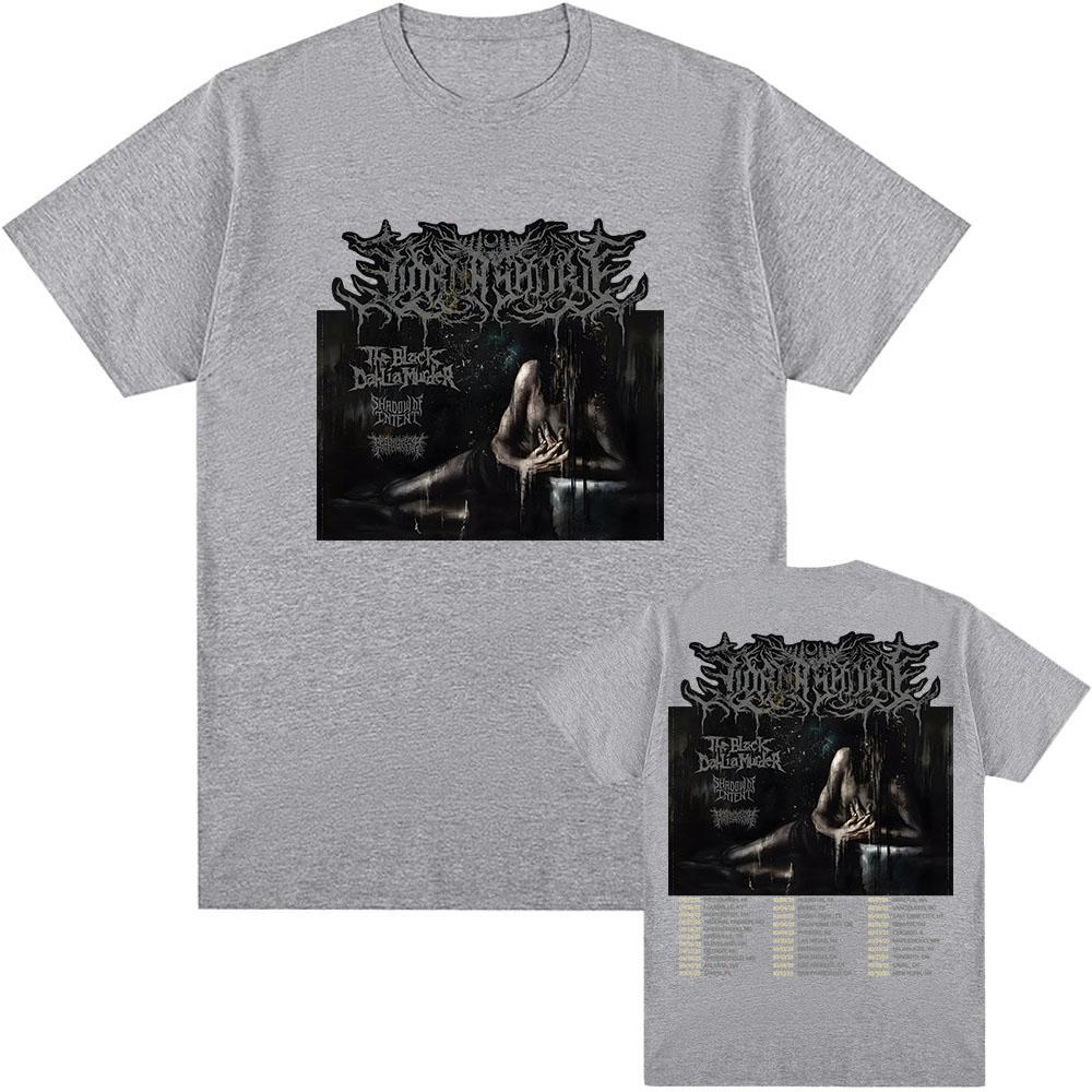 Lorna Shore återvänder 2025 med nytt album Nordamerikaturné T-shirt Rockbandstryck Grunge T-shirts Bomull Mjuk Herr Dam T-shirts