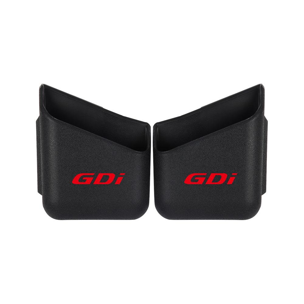 2PCS Auto Styling Badge Organizers Car Pillar Storage Box Interior Accessories For Hyundai GDI I20 IX20 IX35 Tucson Accent Azera lh3