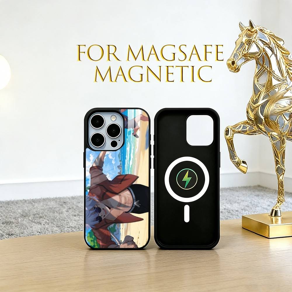 Jujutsu Kaisen Group Photo Phone Case For iPhone17,16,15,14,13,12,11 Plus,Pro Magnetic For Magsafe Wireless Charging