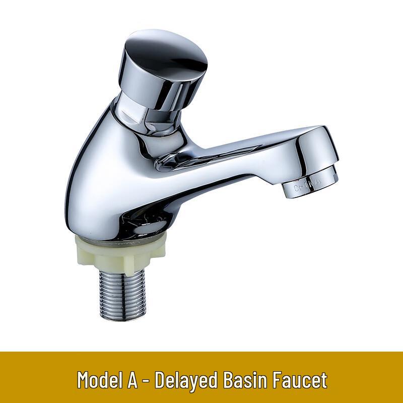 Self-Closing Washbasin Cold Water Faucet