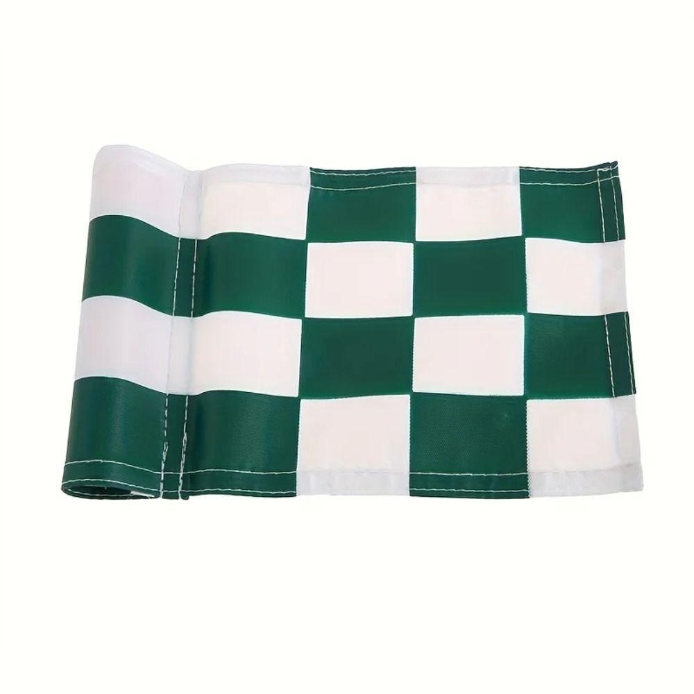 Outdoor Sign Golf Course Flags Training Aids Hole Pole Cup Flags Putting Green Flags  Backyard