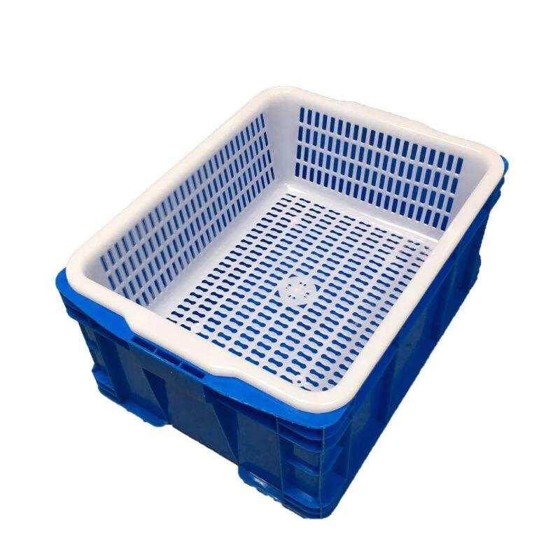 Morona Double-Layer Rectangular Draining & Washing Basket