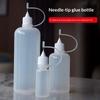 5Pcs Food Grade Empty Plastic Squeeze Bottles Blunt Tip Nozzle for Salad Dressing Syrup Honey Precise Dispensing