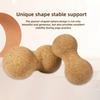 Cork Peanut Massage Ball Pilates Yoga Plantar Fasciitistherapy Ball Back muscleRelax Muscles Tension Release Therapy