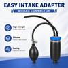 Silicone Easy Intake Adapter High-strength Inflatable Bladder Detector  Car Smoke Leak Detection