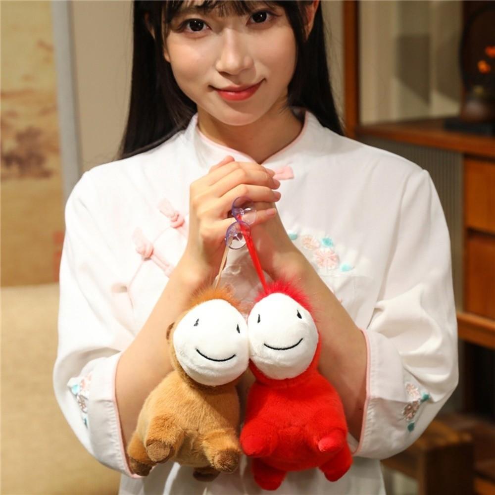 Mascot Dolls Lucky Horse Plush Toys Cute Zodiac Pony Figurine  Chinese New Year
