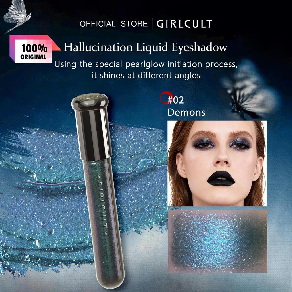 Girlcult Hallucination Liquid Eyeshadow  4ml/0.14fl oz   (3 Color Options)