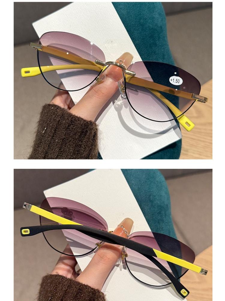 

Простые Модные Очки для Чтения Кошачий Глаз Сверхлегкие Устойчивые к Давлению и Прочные Очки для Защиты Глаз HD от +1,0 до +4,0 +3.5