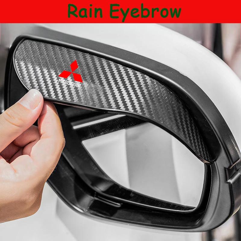 pdsh9 Waterproof Rearview Mirror Rain Cover for Car Mirror Cap For Mitsubishi Outlander I200 Pajero Eclipse ASX Lancer Space Delica Ex